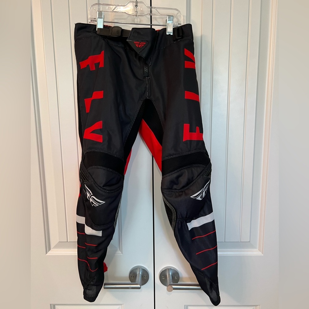 Fox racing motorcycle pants for youth